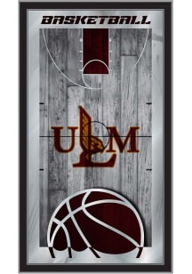 Louisiana-Monroe Warhawks Basketball Hanging Back Bar Mirror