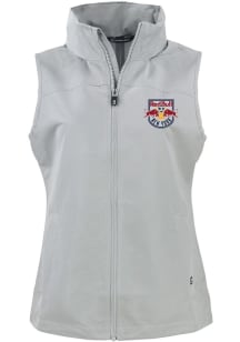 Cutter and Buck New York Red Bulls Womens Grey Charter Vest