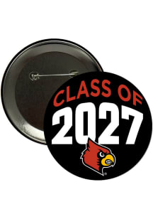 Louisville Cardinals 3" Class of 2027 Button - Cardinal