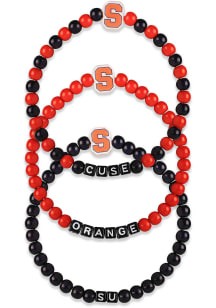 Syracuse Orange 3 Pack Team Mens Bracelet