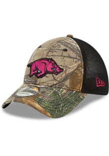 New Era Arkansas Razorbacks Mens Green Neo 39THIRTY Flex Hat