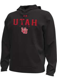 Under Armour Utah Utes Mens Black Flat Mascot Hood