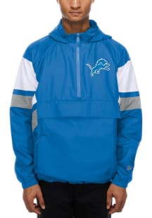 New Era Detroit Lions Mens Honolulu Blue Leisure Pullover Jackets