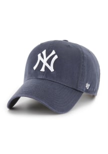 47 New York Yankees Navy Blue Clean Up Youth Youth Adjustable Hat