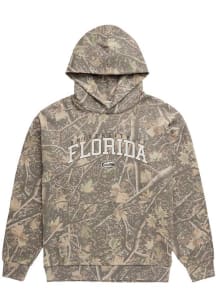 Uscape Florida Gators Mens Natural Back Bay Camo Long Sleeve Hoodie