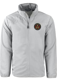 Cutter and Buck Atlanta United FC Mens Grey Charter Eco Big and Tall Light Weight Jacket