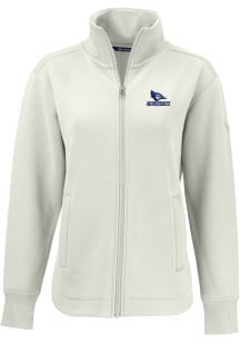 Cutter and Buck Creighton Bluejays Womens White Roam Light Weight Jacket