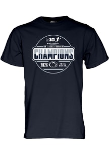 Blue 84 Penn State Nittany Lions Navy Blue 2026 Big Ten Men's Lacrosse Tournament Champions Locker..