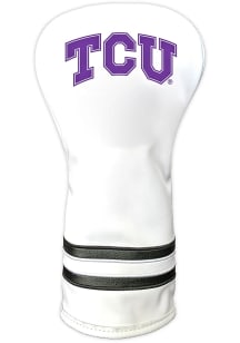 TCU Horned Frogs Vintage Driver Golf Headcover