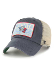 47 Wichita Wind Surge Four Stroke Clean Up Adjustable Hat - Navy Blue