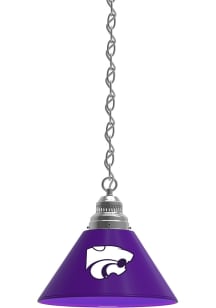 K-State Wildcats Single Silver Billiard Lamp