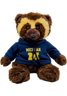 Michigan Wolverines 8" Sitting Plush - Navy Blue