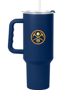 Logo Brands Denver Nuggets Native PC SS Tumbler Stainless Steel Tumbler - Navy Blue