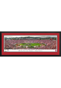 Blakeway Panoramas Indiana Hoosiers 2026 Rose Bowl Champions Deluxe Frame Framed Posters