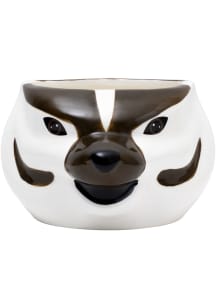 Wisconsin Badgers Mascot Ceramic Mug - Red