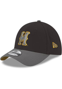New Era Missouri Tigers Mens Black Black Graphite Color Pop GCP 39THIRTY Flex Hat