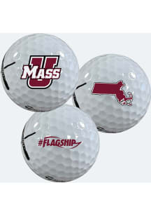 Massachusetts Minutemen Multiple Golf Balls