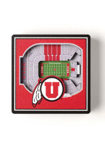 Utah Utes 3D Stadium View Magnet
