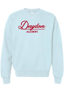 Summit Sportswear Dayton Flyers Womens Light Blue Alumni Crew Sweatshirt