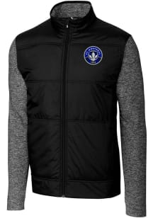Cutter and Buck Montreal Impact Mens Black Stealth Light Weight Jacket