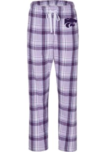 K-State Wildcats Womens Lavender Haley Loungewear Sleep Pants