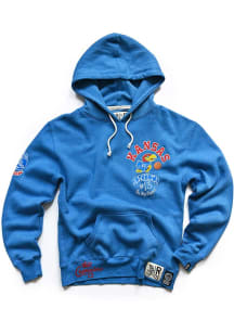 Wilt Chamberlain Kansas Jayhawks Mens Blue Basketball Player Hood