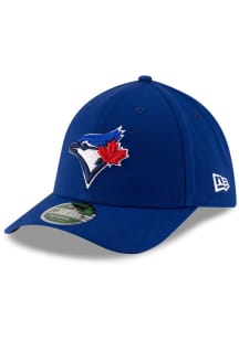 New Era Toronto Blue Jays Mens Blue MLB Player Replica 39THIRTY M-Crown Flex Hat