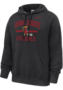 Nike Iowa State Cyclones Mens Black Club Long Sleeve Hoodie