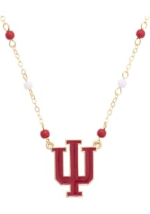 Indiana Hoosiers Logo Layering Necklace