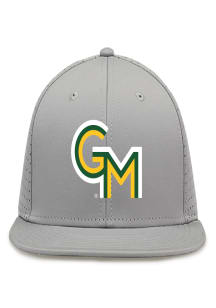 George Mason University Grey Retro Bar Team Color Snapback Mens Snapback Hat