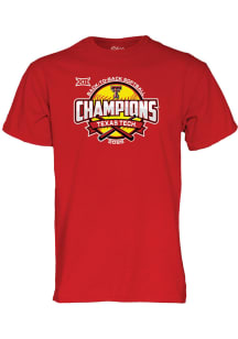 Blue 84 Texas Tech Red Raiders Red 2026 Big 12 Softball Back-To-Back Regular Season Champions Shor..