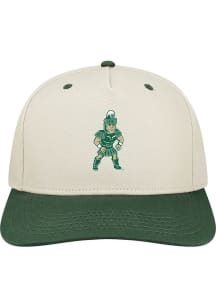 Michigan State Spartans Heritage Sparty Wrestling Adjustable Hat - Natural