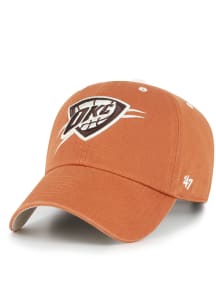 47 Oklahoma City Thunder Clean Up Adjustable Hat - Orange