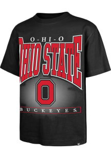 47 Ohio State Buckeyes Black Hot Corner Foundation Short Sleeve Fashion T Shirt