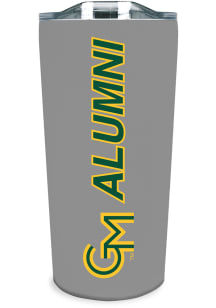 George Mason University 18oz Soft Touch Stainless Steel Tumbler - Silver