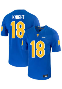 Malik Knight  Nike Pitt Panthers Blue NIL Name And Number Football Jersey