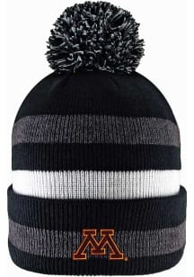 LogoFit Minnesota Golden Gophers Black Primetime Mens Knit Hat