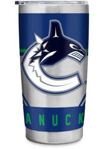 Vancouver Canucks 20oz Stainless Steel Tumbler - Black