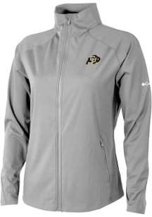 Columbia Colorado Buffaloes Womens Grey Fairway Friends Light Weight Jacket