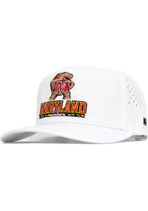 No Rivals Maryland Terrapins Golf 5 Panel Adjustable Hat - White