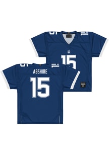 Cameron Abshire  Campus Ink UConn Huskies Navy Blue NIL Football Jersey