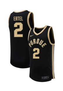 Luke Ertel  Nike Purdue Boilermakers Black NIL Name And Number Jersey