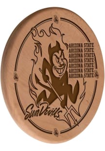 Arizona State Sun Devils Laser Engraved Sign - Brown