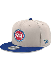 New Era Detroit Pistons White JR Two-Tone 9FIFTY Youth Snapback Hat