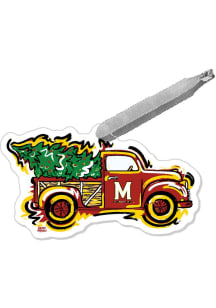 Maryland Terrapins Truck Ornament - Red