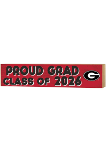 KH Sports Fan Georgia Bulldogs Class of 2026 Block Sign - Red