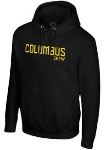 Columbus Crew Mens Black Wordmark Long Sleeve Hoodie