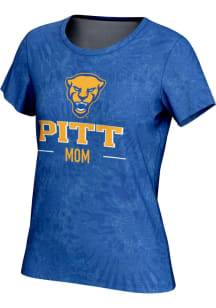 ProSphere Pitt Panthers Womens Blue MOM Short Sleeve T-Shirt