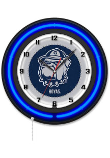 Georgetown Hoyas 19in Neon Wall Clock
