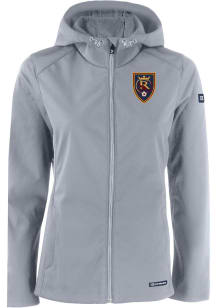 Cutter and Buck Real Salt Lake Womens Grey Evoke Light Weight Jacket